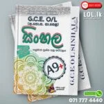 O/L Sinhala Language Model Paper Book