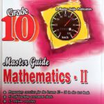 Master Guide Grade 10 Maths workbook(Part II) | English Medium