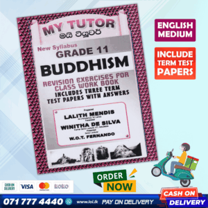 Mytutor Grade 11 Buddhism Workbook - English Medium Mytutor Grade 11 Buddhism Workbook - English Medium