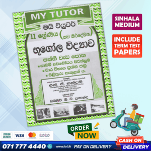 Mytutor Grade 11 Geography Workbook - Sinhala Medium