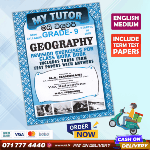 Mytutor Grade 09 Geography Workbook - English Medium