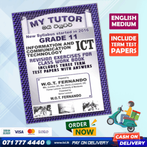 Mytutor Grade 11 ICT Workbook - English Medium