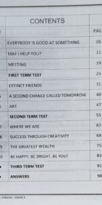 Grade 09 English Workbook with Term Test Papers (My Tutor)