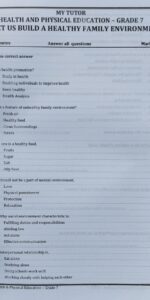 Grade 07 Science Workbook with Term Test Papers (My Tutor) | English Medium