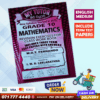 Mytutor Grade 10 Mathematics Workbook - English Medium