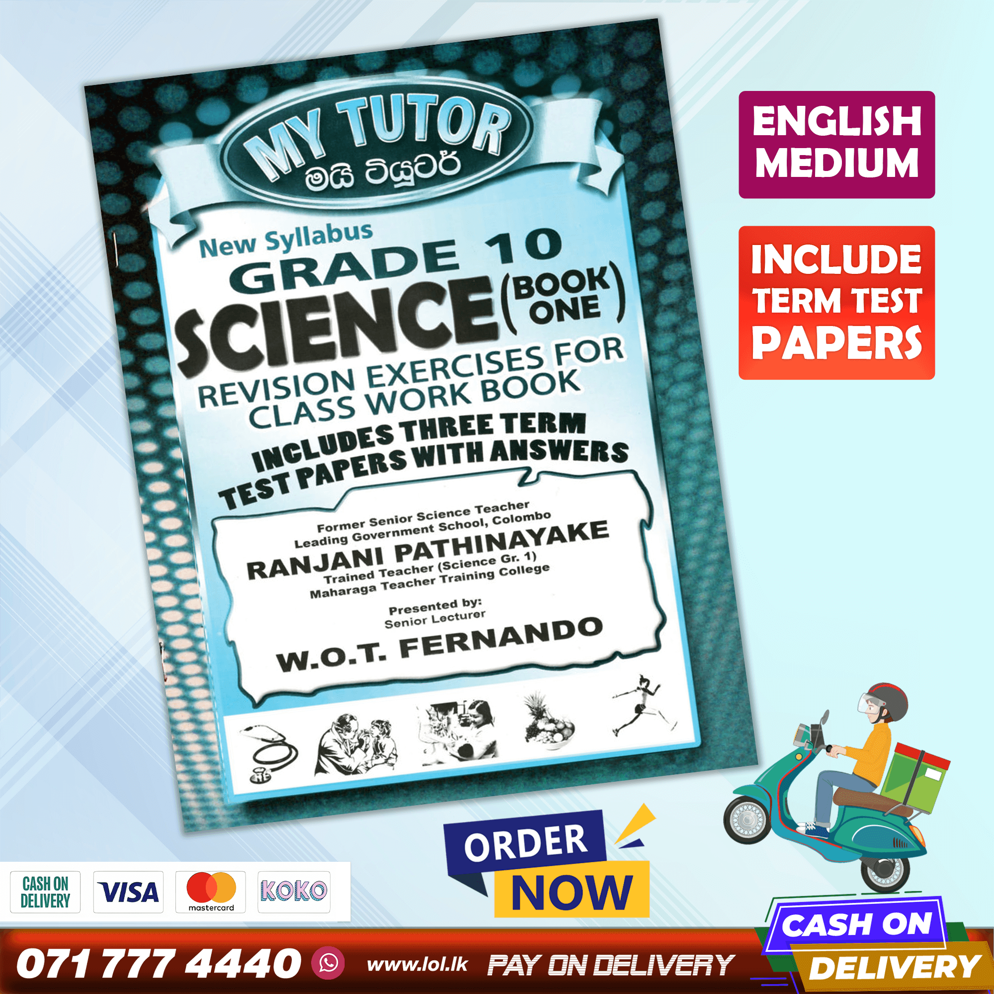 Mytutor Grade 10 Science Workbook - English Medium