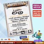 Grade 09 Art Workbook with Term Test Papers (My Tutor)