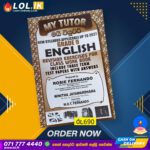 Grade 09 English Workbook with Term Test Papers (My Tutor)