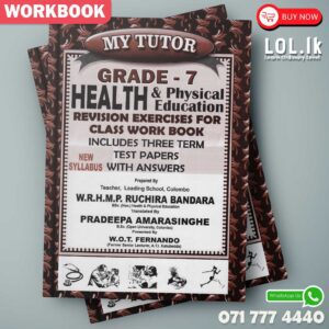 Mytutor Grade 07 Health Workbook - English Medium