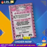 Grade 08 ICT Workbook with Term Test Papers (My Tutor)