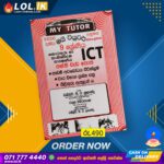 Grade 09 ICT Workbook with Term Test Papers (My Tutor)