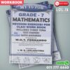 Mytutor Grade 07 Mathematics Workbook - English Medium
