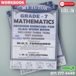 Mytutor Grade 07 Mathematics Workbook - English Medium