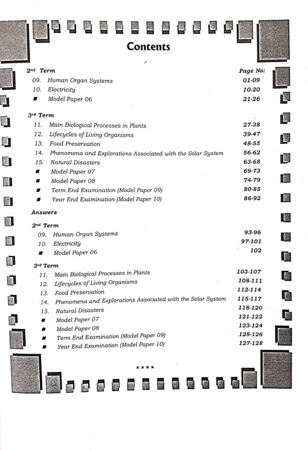 Master Guide Grade 08 Science workbook 02 | English Medium