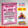 Grade 13 ICT Revision Book - English Medium
