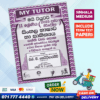 Mytutor Grade 11 Sinhala Literature Workbook - Sinhala Medium