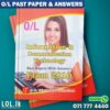 O/L ICT Past Paper Book -English Medium | S D Wijethunga Publications