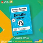 Western Province Grade 10 English Papers Book (English Medium)