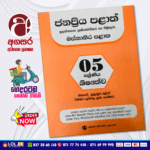 Grade 05 Scholarship Target Provincial Papers Book - Western Province