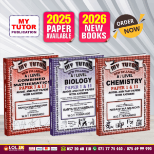 G.C.E. A/L Maths Past Paper Book Pack - My Tutor Publications