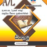 2023 A/L Art Past Paper Book - Master Guide