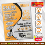 O/L Appreciation of Sinhala Literary Text Past Paper Book 2024 - Samanala Denuma