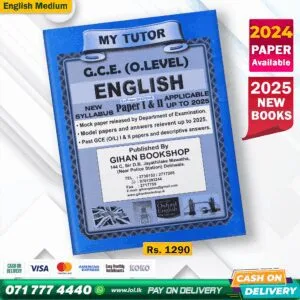 O/L ENGLISH Past Papers Book