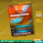 Buy Astan Publication A/L Business Studies Past Paper Book online. It Includes Past papers and Answers for the last 10 years of A/L Business Studies exams from 2014 to 2023(2024)
