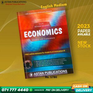 Buy Astan Publication A/L Economics Past Paper Book online. It Includes Past papers and Answers for the last 10 years of A/L Economics exams from 2014 to 2023(2024)