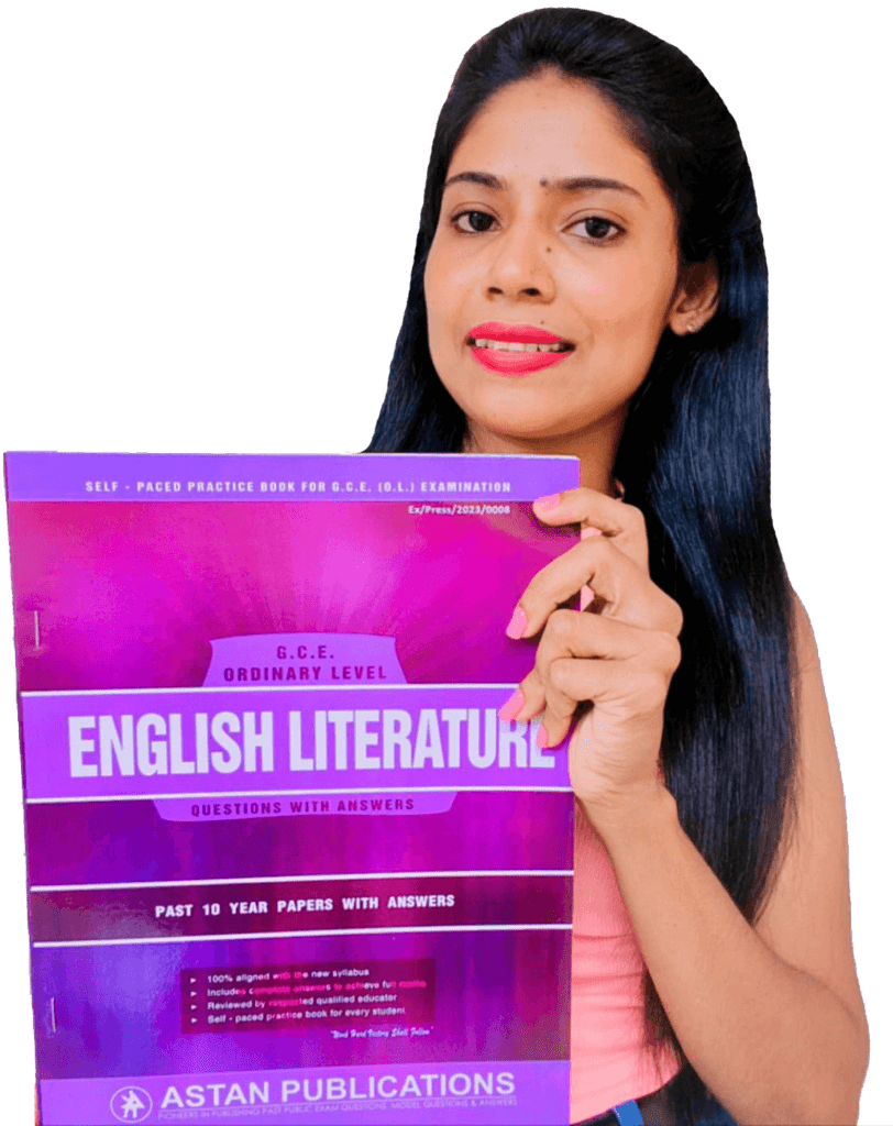 Astan Publication O/L English Literature Past Paper Book