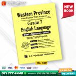 Western Province Grade 07 English Language Paper Book - SD Wijethunga Publications