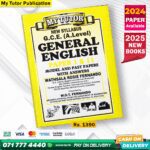 A/L General English Past Paper Book 2025 - My Tutor Publication