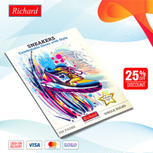 Richard CR 200 Pages Single Ruled Book (25% Off Discount)