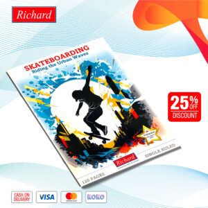 Richard CR 120 Pages Single Ruled Book (25% Off Discount)