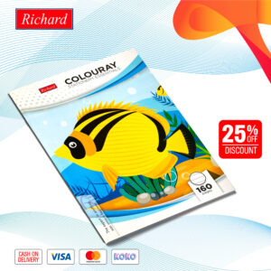 Richard EX 160 Pages Single Ruled Book (25% Off Discount)