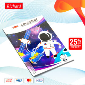 Richard EX 80 Pages Single Ruled Book (25% Off Discount)