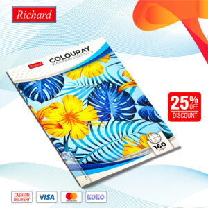 Richard B5 160 Pages Square Ruled Book (25% Off Discount)