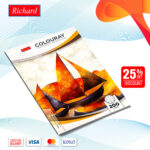 Richard B5 200 Pages Square Ruled Book (25% Off Discount)