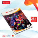 Richard B5 80 Pages Square Ruled Book (25% Off Discount)