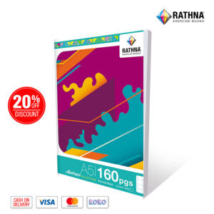 Rathna 160 pages square ruled Exercise book front view