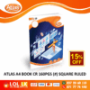 Atlas 160 Pages Square Ruled CR Book