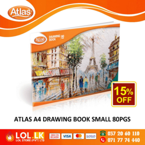 Atlas 80 Pages Drawing Book