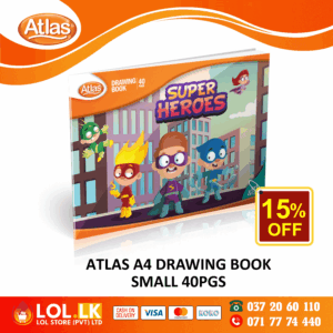 Atlas 40 Pages Drawing Book