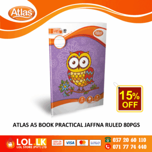 Atlas 80 Pages Practical Jaffna Ruled Book