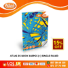 Atlas 160 Pages Single Ruled B5 Book