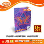 Atlas 120 Pages Square Ruled B5 Book