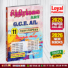 Tamil Medium A/L Art Past Paper Book