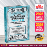 English Medium A/L Business Studies Past Paper Book 2026 - My Tutor Publication