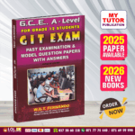 English Medium A/L GIT Exam Past Paper Book 2026 - My Tutor Publication
