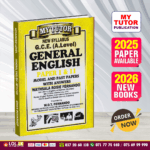 A/L General English Past Paper Book 2026 - My Tutor Publication